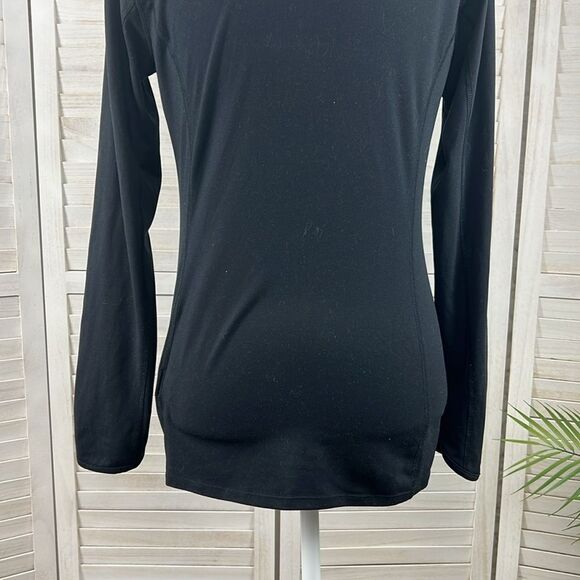 The North Face Black 1/4 Zip Pullover Base Layer Medium - Picture 7 of 9